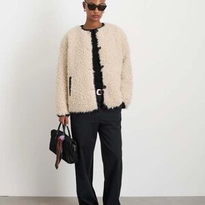 Alex Mill Reversible Polar Bear Jacket - Black / XS